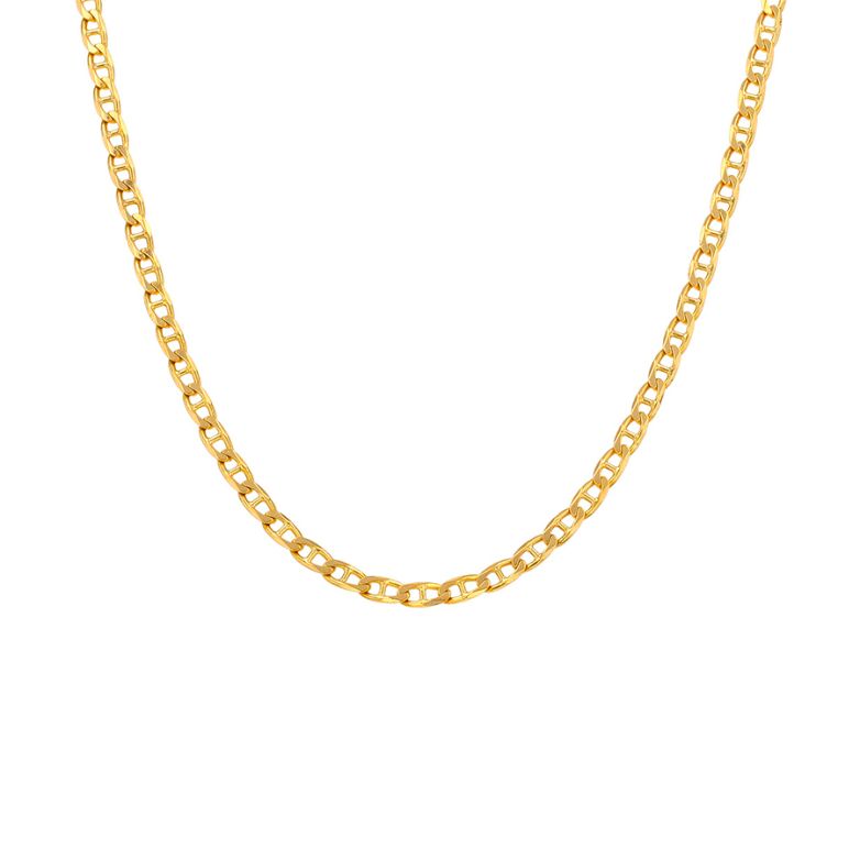 Collier maille marine or jaune 15.56g Comme neuf -  reconditionné disponible sur Gemme Les Bijoux